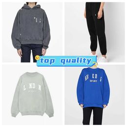 Sweatshirts 23s Nouveau style de broderie Vente chaude Sweat à capuche pour femme Desginer Mode Coton de haute qualité Ab Classique Lettre Imprimer Lavage Couleur de l'eau Sweat