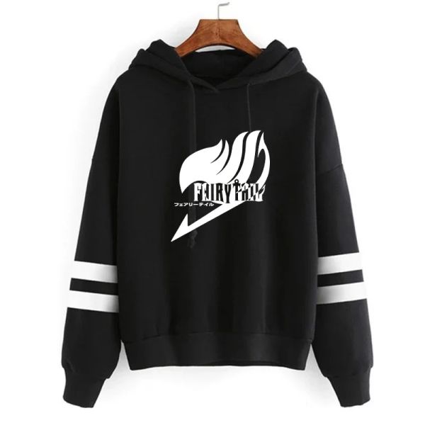 Sweatshirts Anime Fairy Tail Hoodie pour hommes Femmes Manga Cartoon Sweats à capuche imprimés Gothic Harajuku Sweats à capuche