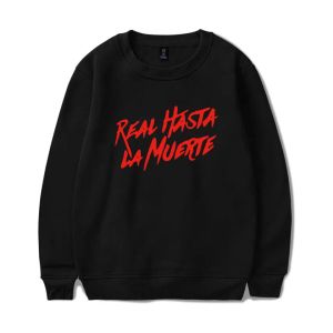 Sweatshirts Anuel AA Album Real Hasta La La Muerte Sweatshirts Spring herfst Hip Hop Man Hoodies Sweatshirt modemerk Men Tops Tracksuit