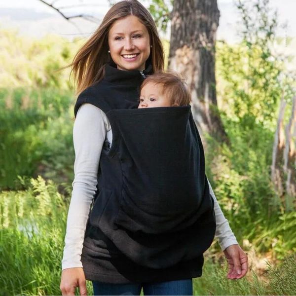 Sudaderas Otoño Invierno Sudaderas con capucha de maternidad Chaleco Abrigo con capucha de canguro Mujeres embarazadas Chaqueta portabebés Abrigo Abrigo Chaleco de embarazo