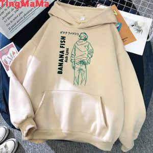 Sweatshirts Banana Fish Sweatles Male 2021 Graphiques Graphiques Vêtements Anime