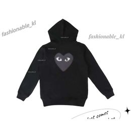 Sweatshirts Designer heren Hoodies com des Garcons spelen sweatshirt cdgs multiHeart zip -up hoodie merk zwart nieuwe cdgs hoodie hartkleding 506