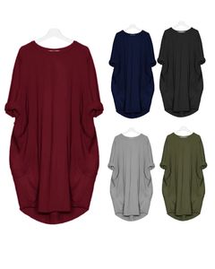 Sweatshirts Designer Dames losse lange mode mouwen Summer Plus size jurk 4u