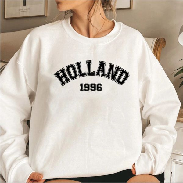 Sweatshirts Holland 1986 Pull Super-Héros Parker Inspiré Unisexe Kawaii Crewneck Sweatshirts Tom Holland Sweat Femmes Casual Hoodies