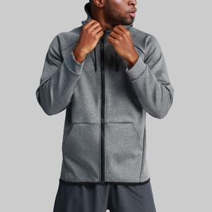 Sweatshirts Lu115 hommes Nouveau Yoga Zipper à capuche Veste à manches longues décontractée