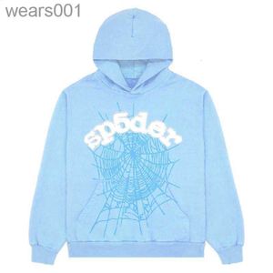 Sudaderas para hombre sudadera con capucha Sky Blue Men Women 1 Hip Hop Young Thug Sp5ider Hoodies World Wide 5555555 Impresión RCJT001 BBRC