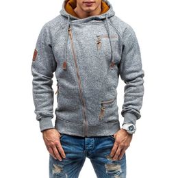 Sweatshirts heren hoodies sweatshirts mrmt 2024 nieuwe heren hoodie sweatshirt zijkant zipper heren hoodie ritssluiting heren kationiek bloemheren hoodie 240425