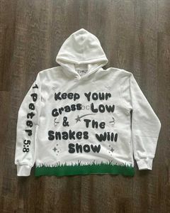 Sweatshirts herenjassen Amerikaans gotisch trendy letterpatroon oversized hoodie heren y2k streetwear hiphop harajuku veelzijdige losse paar sweatshirt 240412