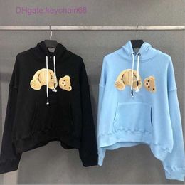 Sweats Vente Mode Sweat à capuche Ours cassé Sweat Teddy Trendy Terry Explosion Pull Style Hommes et Femmes Taille S-xl