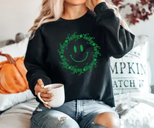 Sweatshirts Shamrock hoodie St Patrick Day Lucky Sweatshirt lange mouw casual mode top dameskleding y2k pullovers shirt met capuchon