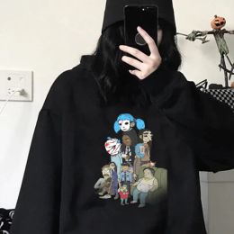 Sweatshirts streetwear sally face hoodies dames kleding grafische vrouwen harajuku oversized sweatshirts unisex hoodie vrouwelijke winter tops