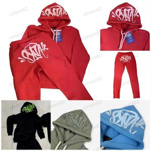 Sudaderas syna world tracksuit Synaworld Pantalones masculinos Hombres Sudadera Rap Streetwear Top Pantalones Jersey Mujer Sudadera con capucha Ropa c10