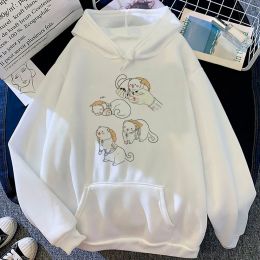 Sudaderas Tian Guan Ci Fu Tgcf sudaderas con capucha mujer anime gótico 2023 suéter de invierno pulóver mujeres top de manga larga tira