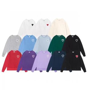 Desigenr Hoodie Hommes Femmes Sportswear Tops Blouses Vêtements unisexe Appearl T-shirts Manches longues Col rond No Cap Plain Letters Hearts Thin O-Neck Outerwear Hoodies