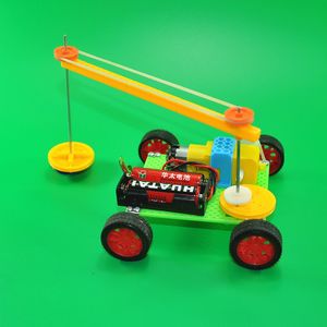 Sweeping Robot Primary School Studenten Handgemaakte technologie Small Creative Invention Educatieve wetenschap Experimenteel speelgoed