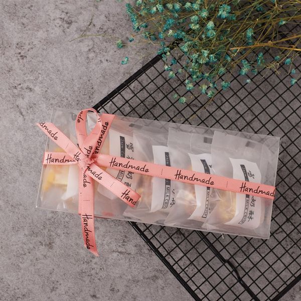 Bonbons sucrés gâteau cadeau boîte Rectangle clair PET présentoirs transparents faveur de mariage boîtes d'emballage