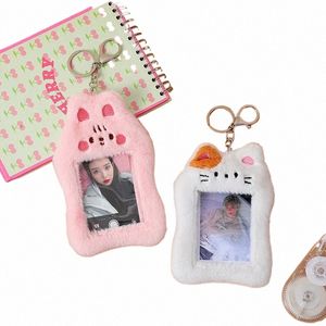 Carto Sweet Carto 3 pouces support de carte de carte de trèfle Pendre photo Carte Photo Star Star Chasing Card Protector Case INS IDOL POCHETS E95J # #