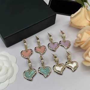 Doux coeur boucles d'oreilles délicate couleur or mignon Mini oreille clous à la mode oreille ongles pour femmes filles mariage bijoux cadeau