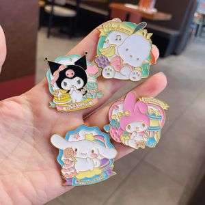 sweet melody cat kuromi brooch Cute Anime Movies Games Hard Enamel Pins Collect Cartoon Brooch Backpack Hat Bag Collar Lapel Badges