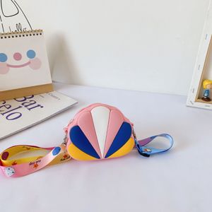 Zoete prinses accessoires shell kinderen messenger portemonnee meisje mode Koreaanse ouder kind tas groothandel schattige kleine zak geschenk