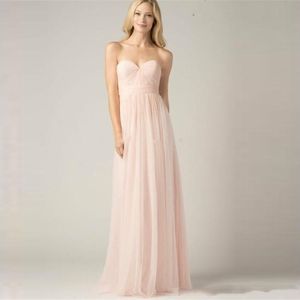Sweetheart Encolure 2020 Longueur étage longues robes de soirée avec Tulle robes de bal formelle Robes de Noiva Livraison gratuite
