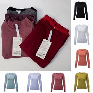 Swiftly Tech 1.0 2.0 t-shirt coloré Yoga femmes à manches longues chemise haut sport course séchage rapide Fitness respirant couleur unie