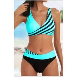 Maillot de bain femme Bikini maillot de bain maillots de bain multicolores heure d'été plage maillots de bain Yacht Party mode sous-vêtements Designer