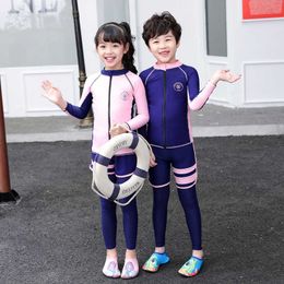 Traje de baño Niñas Niños Rash Guard Set Long Seve Full Body Sun Protection Traje de baño de 3 piezas Camisa + ggings + Trunks Athtic Traje de baño HKD230628