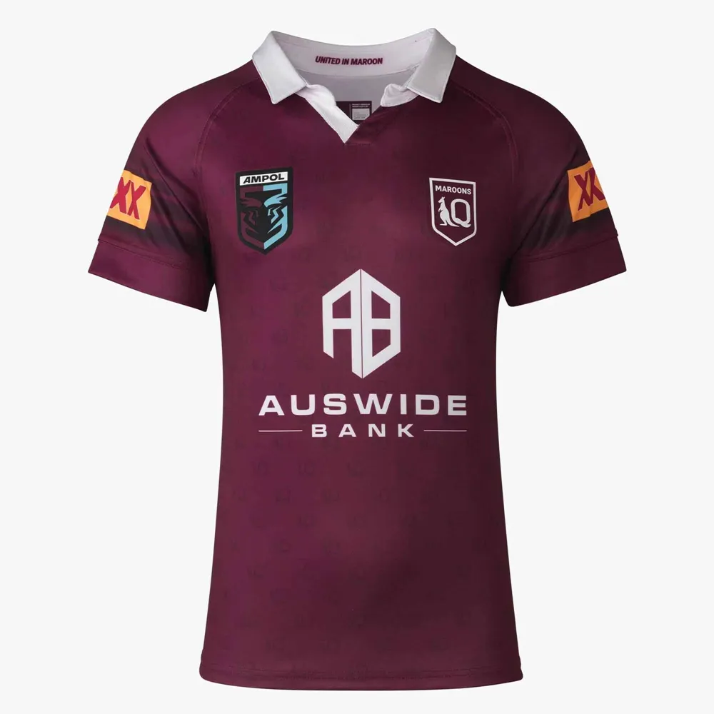 Swim Wear QLD Maroons INDIGENOUS 2023 2024 Maillot De Rugby Australie QUEENSLAND ETAT DORIGINE