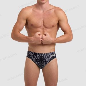 Swim Wear pantalones cortos de natación hombres Sexy Men Swimsuit Briefs Gay Mens traje de baño Bikini traje de baño Surf Shorts de baño 230701
