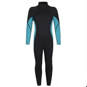 Maillot de bain Wear M Néoprène Maillot de bain thermique Fl Combinaison pour enfants Jeunes Surf Plongée sous-marine Costume Enfants Ensemble sous-marin Wet Drop Delive Dhq94