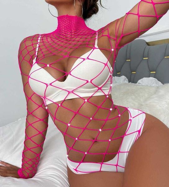 Ropa de baño Traje de baño para mujer Yiiciovy Sexy Big Fishnet Body Mujer Ropa de playa Traje de baño Verano caliente Mujeres Sexy Malla Traje de baño Ropa de playa (sin Bikini) AA230529