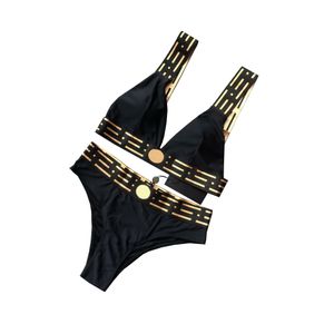 Zwemkleding Dames Badmode Designer Bikini Set Meisje Badpak Y Strand Taille Keten Er Push Up Spaghetti Zomerbaden Drop Delivery Spor Dhyf8