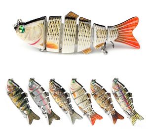 Swimbaits Kunstmatige Aas Bass Vissen Lokjes 6 Secties Jointed Swimbait Fishing Tackle Slow Sinking Lures Aass