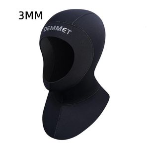 Zwemmen Caps 3 MM Neopreen Duiken Kap Met Schouder Snorkelen Apparatuur Hoed Cap Winter Zwemmen Warm Wetsuit Spearfishing Drop 230616