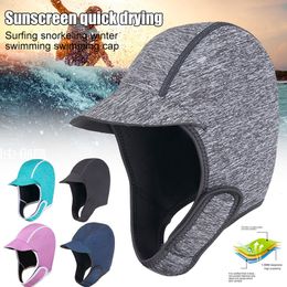 Zwemkappen verstelbare Beanie Scuba Dive Surf Surfing Kayak Rafting Canoe Snorkel Zwempet Hoed voor water Aerobe klassen Gym School 230503