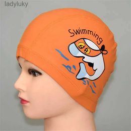 Capes de natation Capuchage de baignade mignon fille fille pour enfants étanche élastique de baignade élastique casquette de bain Gorro Natacion Plongée