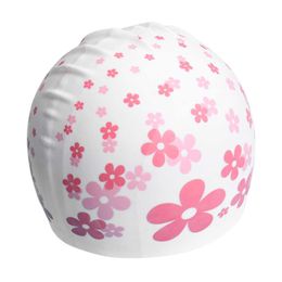 Bonnets de bain Bonnet de bain Natation Enfants Chapeau Silicone Caps Filles Jeunes Chapeaux Bain Unisexe Cheveux Imperméables Toddler Girl Bathing P230418