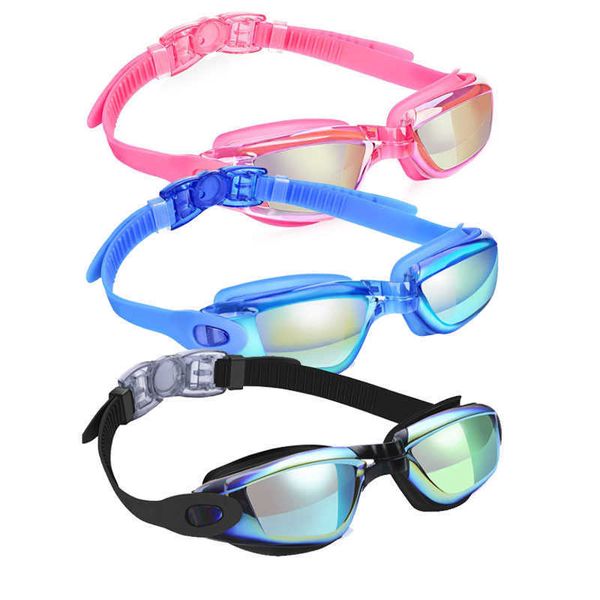 Gafas de natación Miopía Traje para niños Gafas de piscina para niños Anti vaho Protección UV Equipo de buceo Nataion P230601