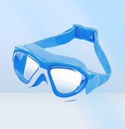 Lunettes de natation étanche antibuée Arena Prescription lunettes de natation eau Silicone grandes lunettes de plongée Uv protéger hommes femmes enfant Y22165132