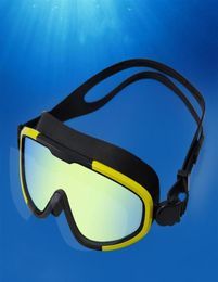 Goggles de natation plongée en silicone antitifog