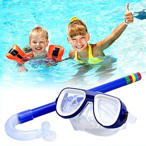 Lunettes de natation masques natation plongée sous-marine enfant PVC enfants masque tuba ensemble accessoires de plongée sous-marine