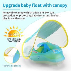 Natation anneau gonflable bébé enfants piscine flotte de siège de tube de bateau