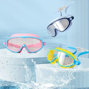 Zwemmaskerbril voor kinderen Toddler 315 Anti Fog geen lek Clear Swim UV BESCHERMING Glazen meisjes meisjes zwembad Beach 240418