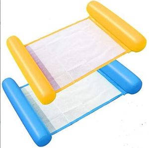 Flotteur de piscine eau gonflable hamac lit flottant chaise d'eau chaise longue piscine d'eau anneau de bain flotteurs matelas flottant jouet