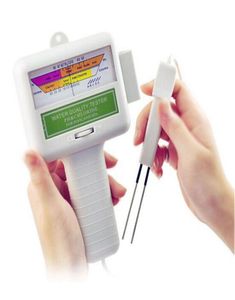 Piscine d'eau de contenu chlore Tester Monitor de qualité de pH portable Tester étanche à pH numérique Mesure de la qualité de l'eau8739852
