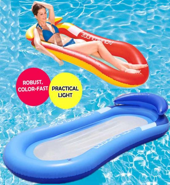 Piscine de piscine Eater Hammock Beach en matelas aérien Lounger Floating Sleeping Cushion Flogs Pliant Pliable Floches 3296353