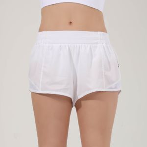 Short de bain femme short de bain maillot de bain vêtements short actif pour femme short de yoga multicolore sexy short taille haute vêtements de course pantalon de sport serré élastique nu