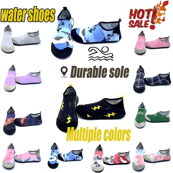 Zapatos de agua para nadar para hombres, mujeres, sandalias de playa descalzas, zapatos de buceo acuático, Fitness, Yoga, Surf, senderismo, zapatillas de deporte para vadear, talla 34-45