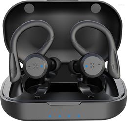 Zwemmen Waterdichte Bluetooth5.0 Oortelefoon Dual Wear Style Sport Draadloze headset TWS Ipx7 Oordopjes Stereogeluid